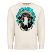 Sandshell holstein indian headdress Premium Sweatshirt - JahusDesignShop