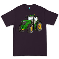 Plum western farm tractor Premium Tee - Artiststas