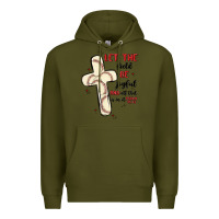 Army Green baseball Premium Hoodie - MaliasSmallBusiness