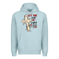 Blue Mist baseball Premium Hoodie - MaliasSmallBusiness