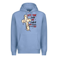 Colony Blue baseball Premium Hoodie - MaliasSmallBusiness