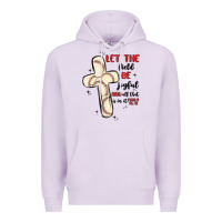 Lilac baseball Premium Hoodie - MaliasSmallBusiness