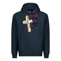 Navy baseball Premium Hoodie - MaliasSmallBusiness