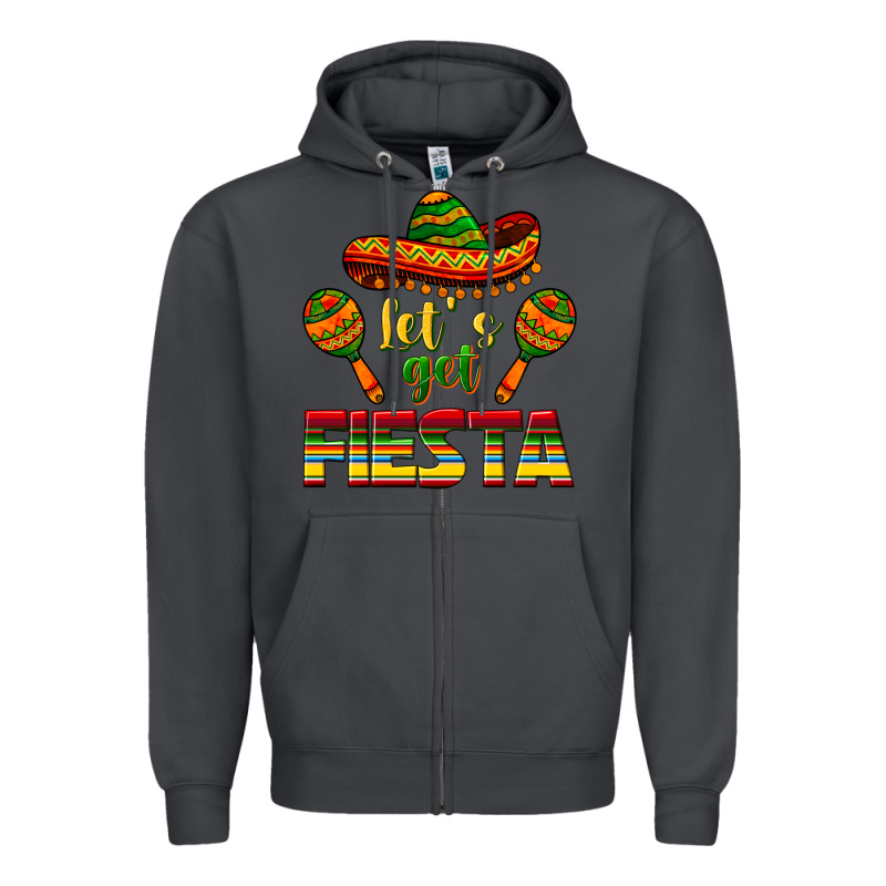 Let's Get Fiesta Zipper Hoodie by texasbilliewilder | Teevron