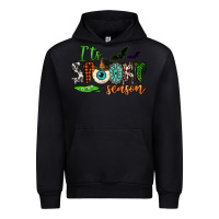 Black it's spooky season Urban Hoodie - NancyCooperArtShop