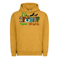 Pigment Peanut Butter it's spooky season Urban Hoodie - NancyCooperArtShop