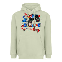 Matcha all american boy  monsterr truck Heavyweight Hoodie - AdoDesignShop