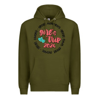 Army Green girls trip Premium Hoodie - MaliasSmallBusiness