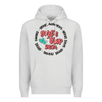 Dove Grey girls trip Premium Hoodie - MaliasSmallBusiness