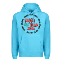 Ocean Blue girls trip Premium Hoodie - MaliasSmallBusiness