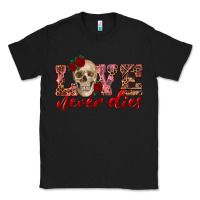 Black love never dies skull Classic Tee - RanaPortraitStore