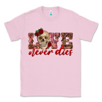 Bubblegum Pink love never dies skull Classic Tee - RanaPortraitStore