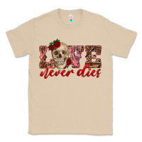 Mushroom love never dies skull Classic Tee - RanaPortraitStore