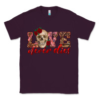 Plum love never dies skull Classic Tee - RanaPortraitStore