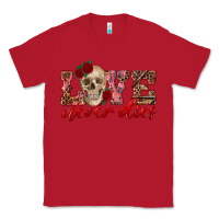 Red love never dies skull Classic Tee - RanaPortraitStore