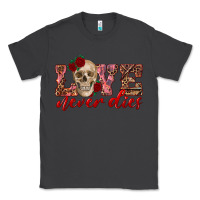 Smoke love never dies skull Classic Tee - RanaPortraitStore