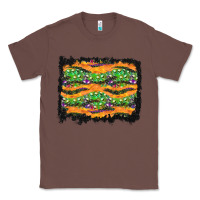Chestnut Halloween Skull Background Classic Tee - BundleAndBundleShop