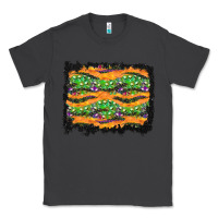 Smoke Halloween Skull Background Classic Tee - BundleAndBundleShop
