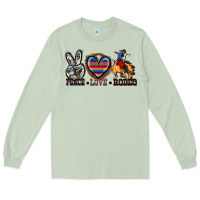 Matcha peace love rodeo Long Sleeve Tee - Zillion Design Studio