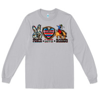 Moon Dust peace love rodeo Long Sleeve Tee - Zillion Design Studio