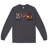 Smoke peace love rodeo Long Sleeve Tee - Zillion Design Studio