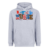 Heather Grey usa nurse Heavyweight Hoodie - AdoDesignShop