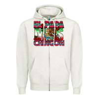 El Papa Mas Chingon Zipper Hoodie | Teevron