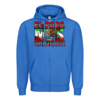 True Royal El Papa Mas Chingon Zipper Hoodie - texasbilliewilder