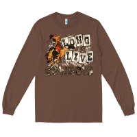 Chestnut long live cowboys Long Sleeve Tee - Zillion Design Studio