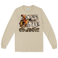 Mushroom long live cowboys Long Sleeve Tee - Zillion Design Studio