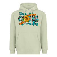 Matcha this is gods country sunflower Heavyweight Hoodie - AdoDesignShop