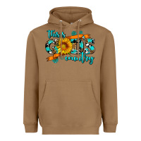 Toasted Coconut this is gods country sunflower Heavyweight Hoodie - AdoDesignShop