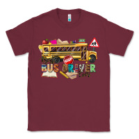 Burgundy best bus driver ever Classic Tee - texasbilliewilder