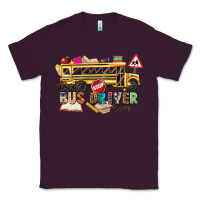 Plum best bus driver ever Classic Tee - texasbilliewilder