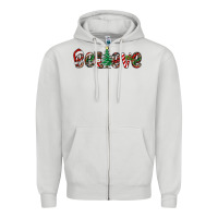 Dove Grey christmas believe Zipper Hoodie - RanaPortraitStore