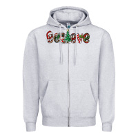 Heather Grey christmas believe Zipper Hoodie - RanaPortraitStore