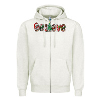Oatmeal Heather christmas believe Zipper Hoodie - RanaPortraitStore