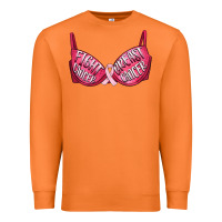 Carrot Fight cancer breast cancer bra Premium Sweatshirt - Artiststas