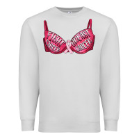 Dove Grey Fight cancer breast cancer bra Premium Sweatshirt - Artiststas
