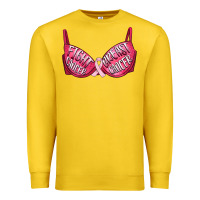 Lemon Fight cancer breast cancer bra Premium Sweatshirt - Artiststas