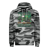 Slate Camo farm fresh four leaf clovers Premium Hoodie - MaliasSmallBusiness