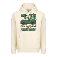 Tofu farm fresh four leaf clovers Premium Hoodie - MaliasSmallBusiness