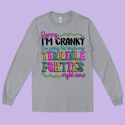 Long Sleeve Tee sorry im cranky im going through my terrible forti