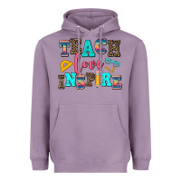 Lavender teach love inspire Heavyweight Hoodie - AdoDesignShop