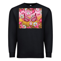 Black Hour Breast Cancer Bra Premium Sweatshirt - Artiststas