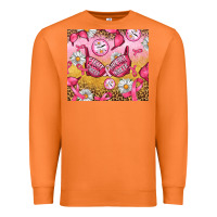 Carrot Hour Breast Cancer Bra Premium Sweatshirt - Artiststas