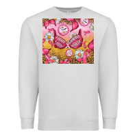 Dove Grey Hour Breast Cancer Bra Premium Sweatshirt - Artiststas