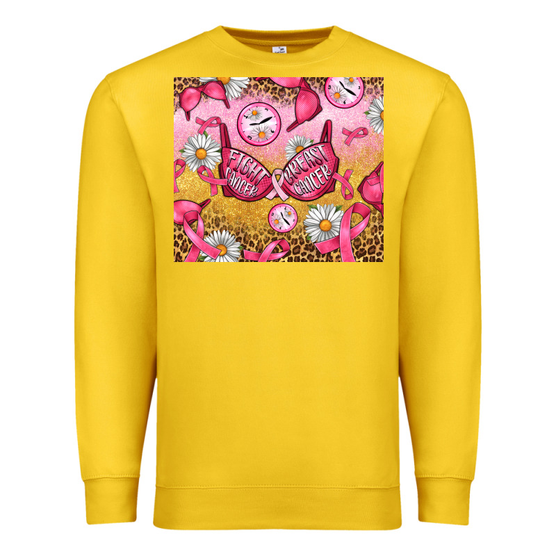 Hour Breast Cancer Bra Premium Sweatshirt by Artiststas | Teevron