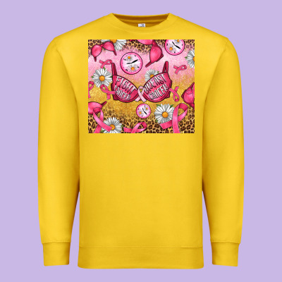 Hour Breast Cancer Bra Premium Sweatshirt Designed By Artiststas