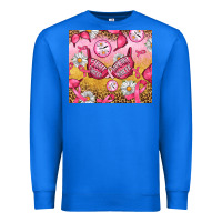 True Royal Hour Breast Cancer Bra Premium Sweatshirt - Artiststas